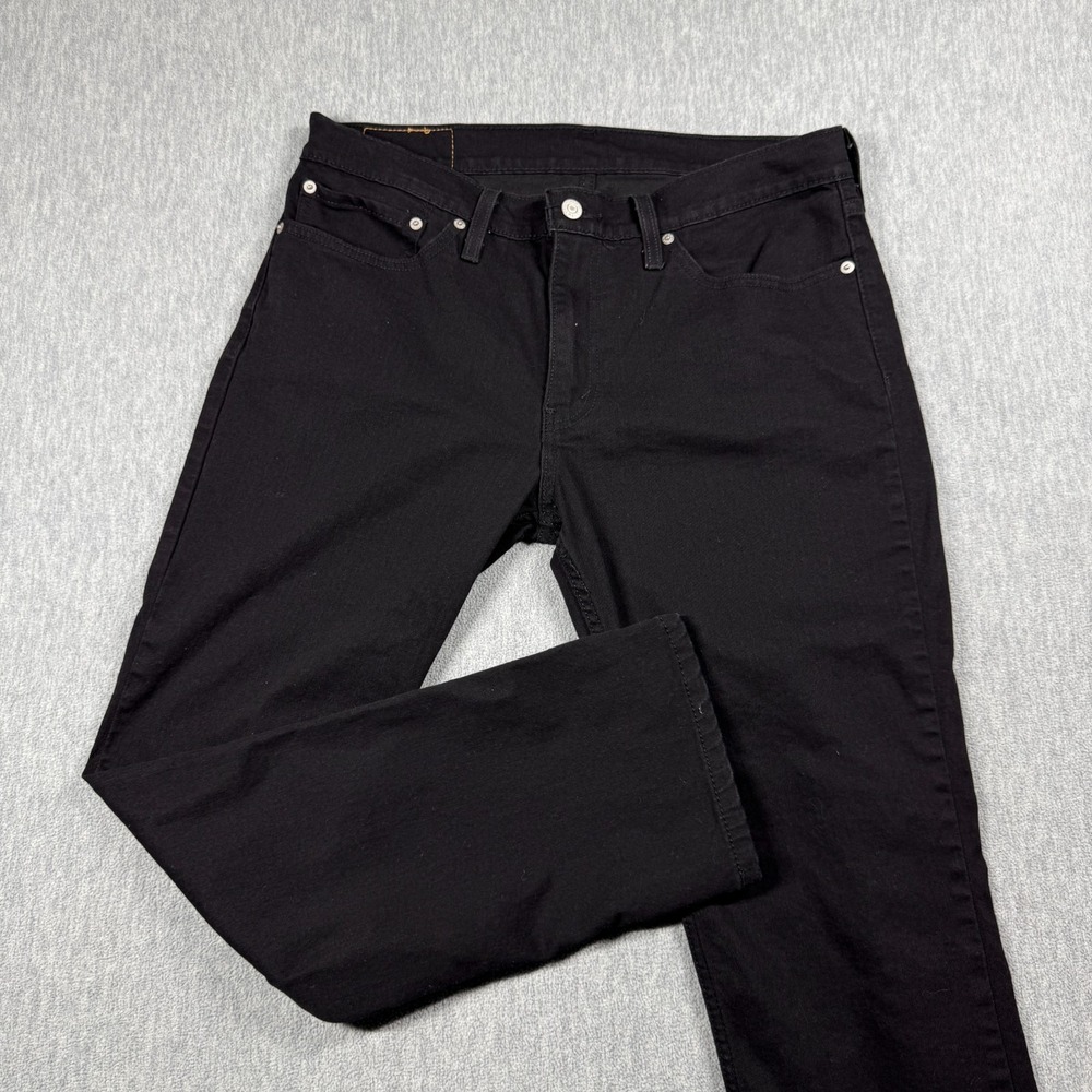 Levi's Jeans Men 34x30 Black 511 Slim Fit Denim Pants Stretch Cotton Casual